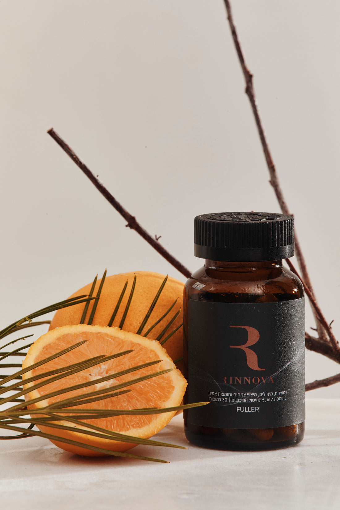 rinnova רינובה - Fuller תוסף תזונה טבעי לשיקום וחיזוק השיער.